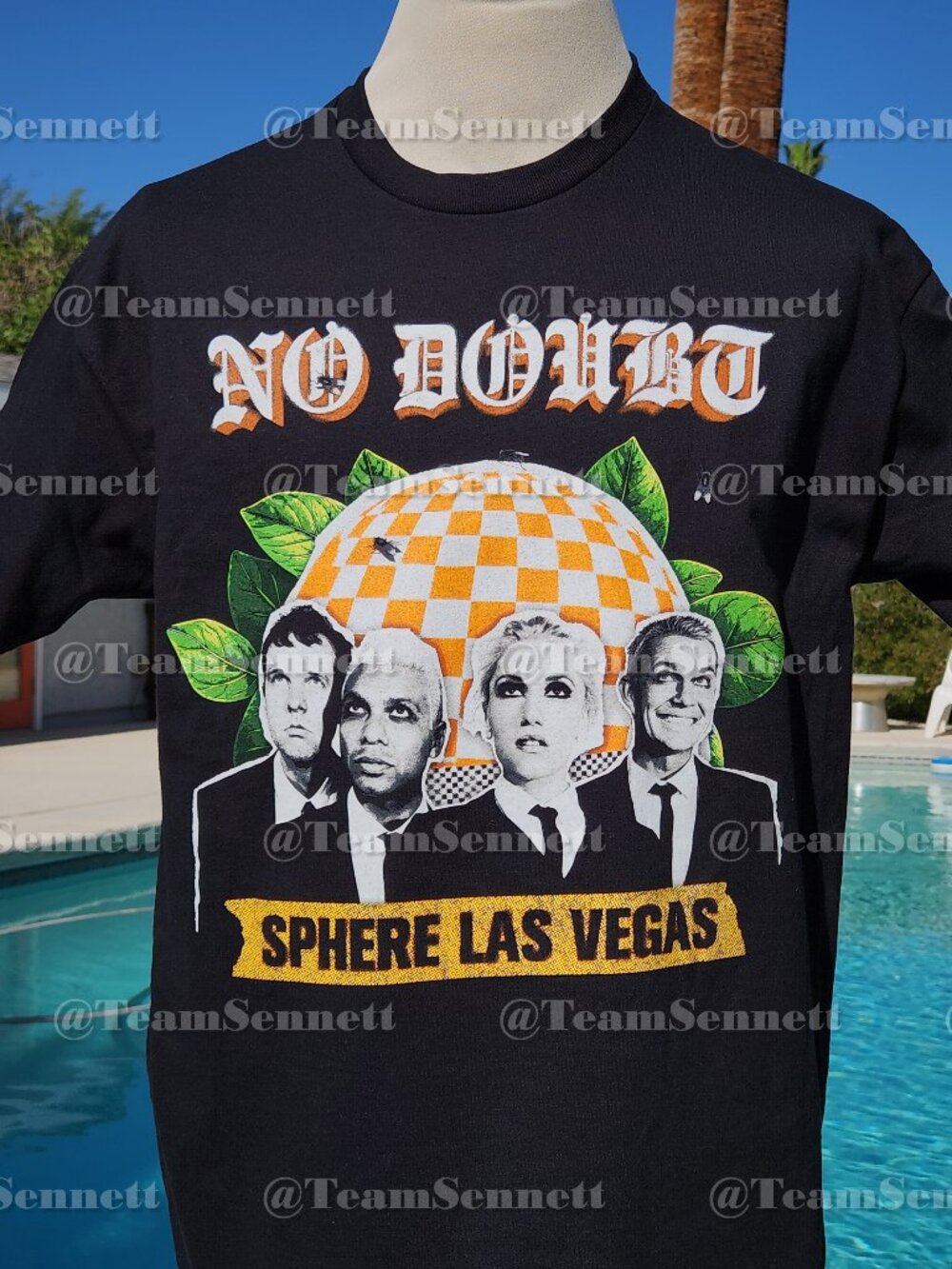 No Doubt Sphere Shirt // Black Short Sleeve // Las Vegas Residency 2026